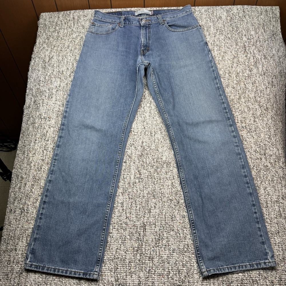 Levis 559 Jeans Mens 33x32 Relaxed Fit Straight Leg Blue Denim Y2K